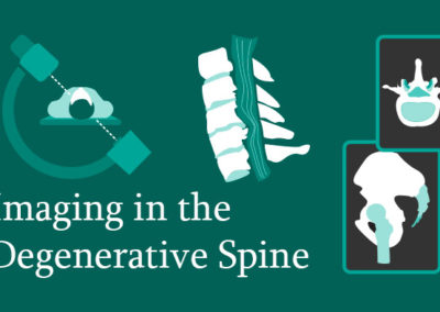 Imaging in the Degenerative Spine